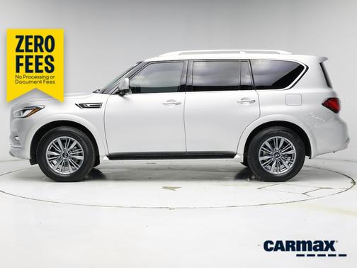 Silver 2022 INFINITI QX80 Luxe
