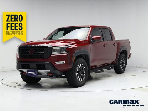 Red 2024 Nissan Frontier PRO-4X