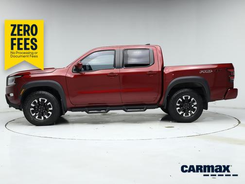 Red 2024 Nissan Frontier PRO-4X