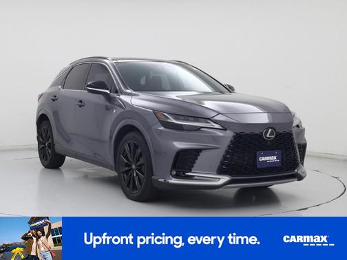 Gray 2023 Lexus RX 350 F-SPORT Handling