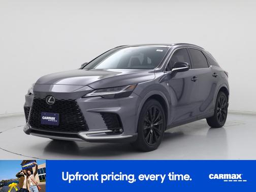 Gray 2023 Lexus RX 350 F-SPORT Handling