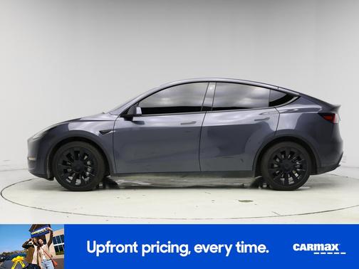 Gray 2021 Tesla Model Y Long Range