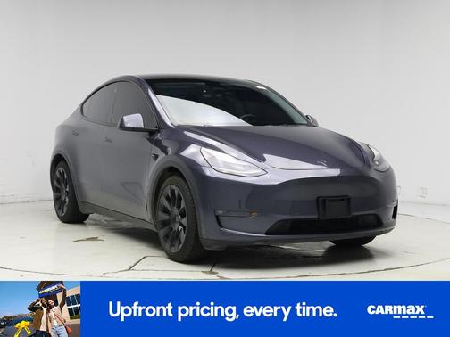 Gray 2021 Tesla Model Y Long Range