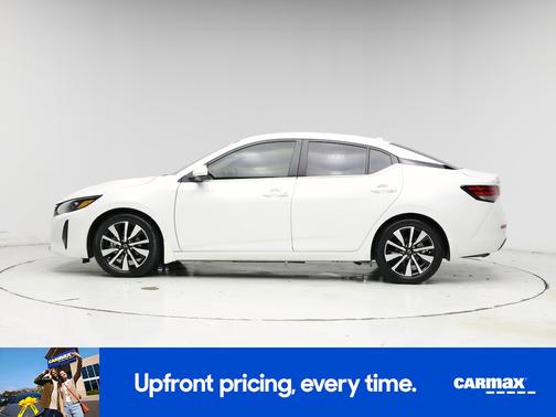 White 2025 Nissan Sentra SV