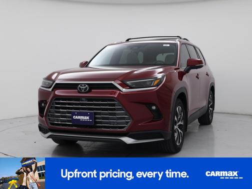 Red 2025 Toyota Grand Highlander Hybrid Max Limited