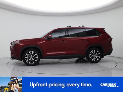 Red 2025 Toyota Grand Highlander Hybrid Max Limited