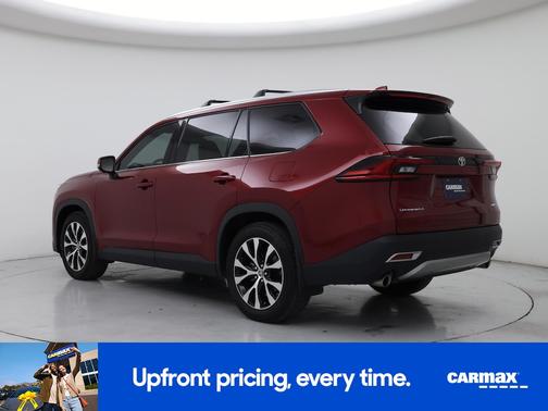 Red 2025 Toyota Grand Highlander Hybrid Max Limited