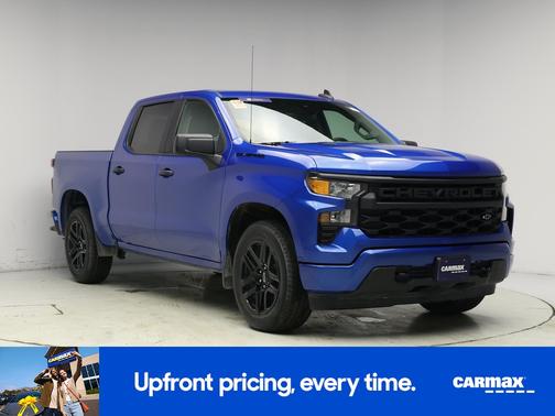 Blue 2024 Chevrolet Silverado 1500 Custom