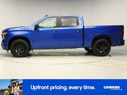 Blue 2024 Chevrolet Silverado 1500 Custom