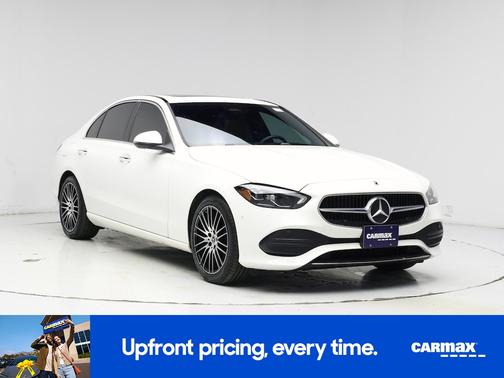 White 2025 Mercedes-Benz C-Class