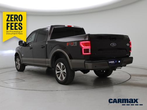 Burgundy 2018 Ford F-150 King Ranch