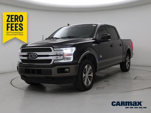 Burgundy 2018 Ford F-150 King Ranch