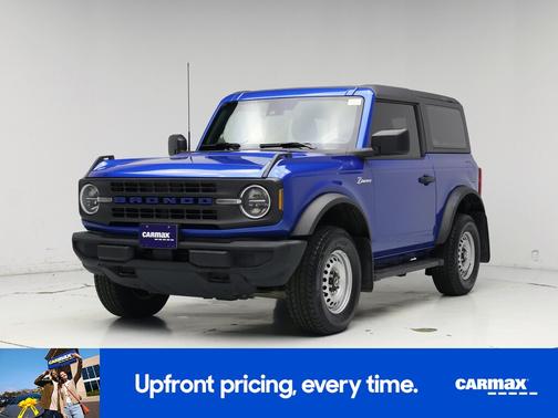 Blue 2022 Ford Bronco
