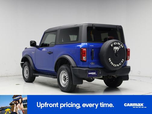 Blue 2022 Ford Bronco