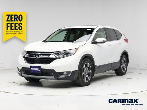 White 2019 Honda CR-V EX-L