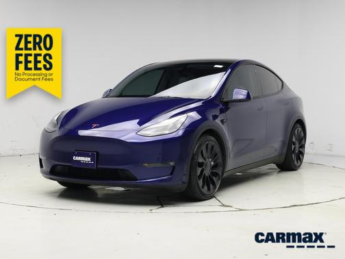 Blue 2022 Tesla Model Y