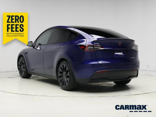Blue 2022 Tesla Model Y