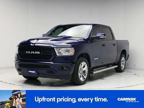 Blue 2021 RAM 1500 Lonestar