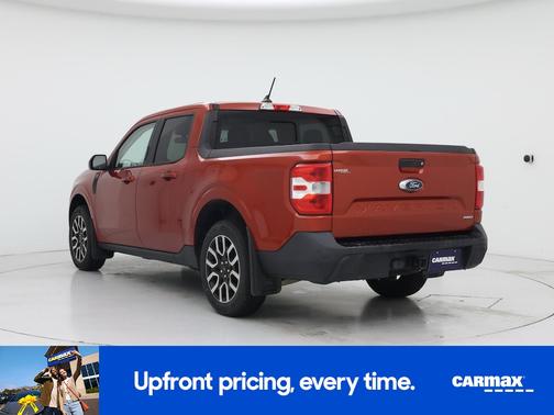 Red 2022 Ford Maverick Lariat