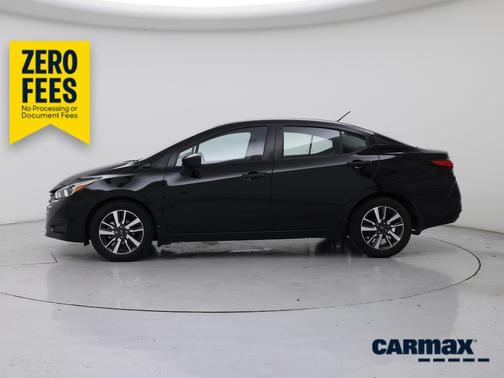 Black 2024 Nissan Versa S