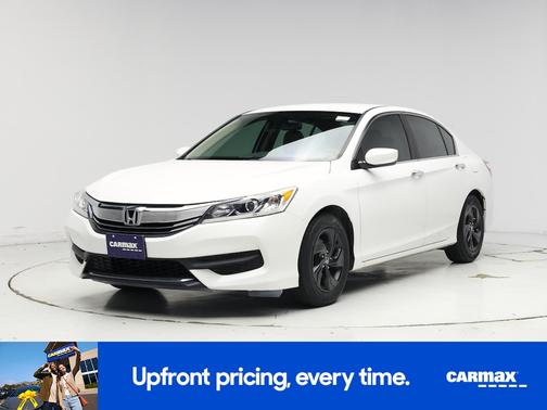 White 2016 Honda Accord LX