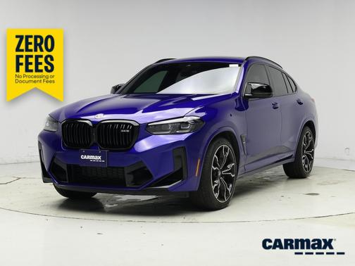 Blue 2023 BMW X4 M