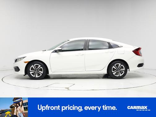White 2016 Honda Civic LX