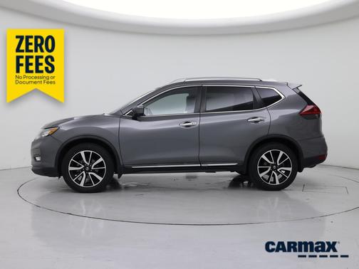 Gray 2019 Nissan Rogue SL