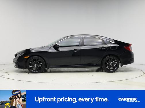 Black 2019 Honda Civic Sport