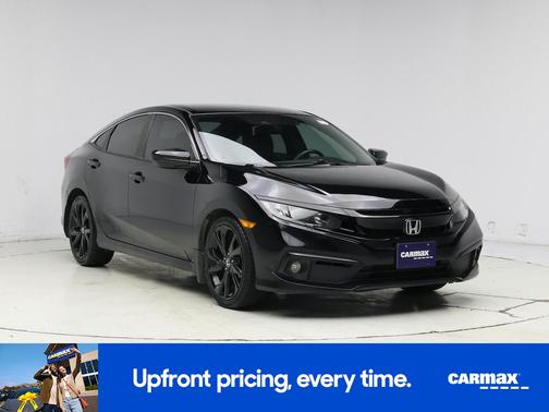 Black 2019 Honda Civic Sport