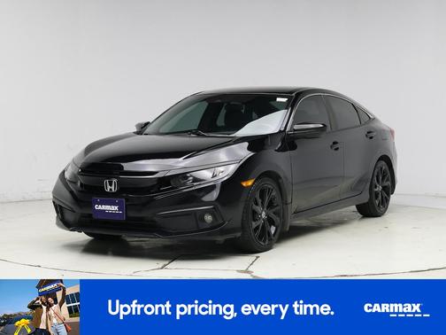 Black 2019 Honda Civic Sport