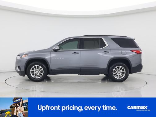 Gray 2021 Chevrolet Traverse LT Cloth