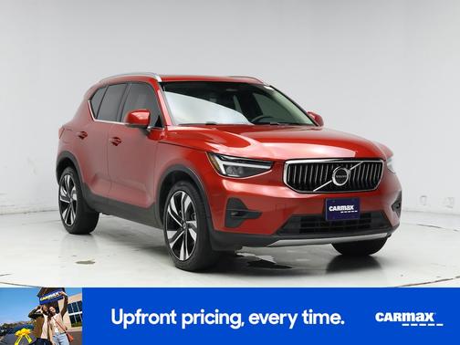 Red 2023 Volvo XC40 B5 Plus Bright Theme