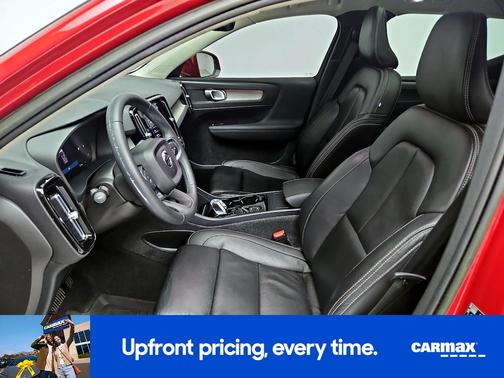 Red 2023 Volvo XC40 B5 Plus Bright Theme