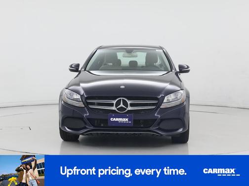 Blue 2015 Mercedes-Benz C-Class