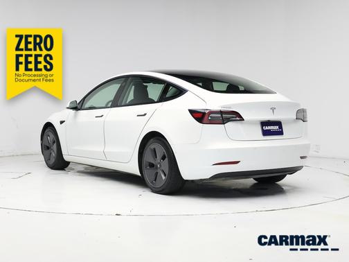 White 2021 Tesla Model 3 Standard Range Plus