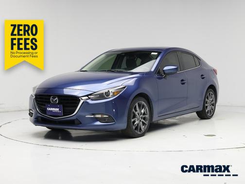 Blue 2018 Mazda Mazda3 Grand Touring