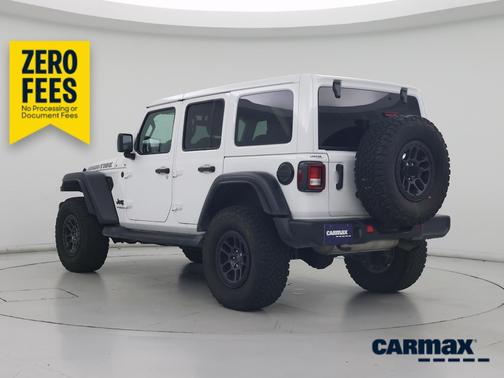 White 2022 Jeep Wrangler Unlimited High Tide