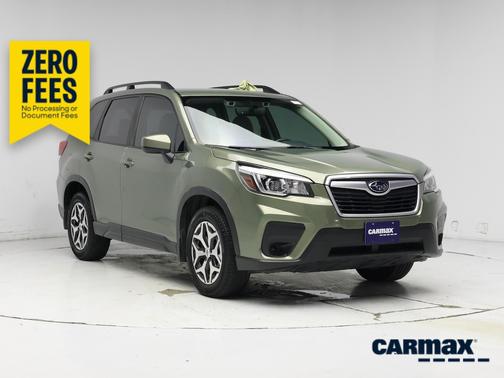 Green 2020 Subaru Forester Premium