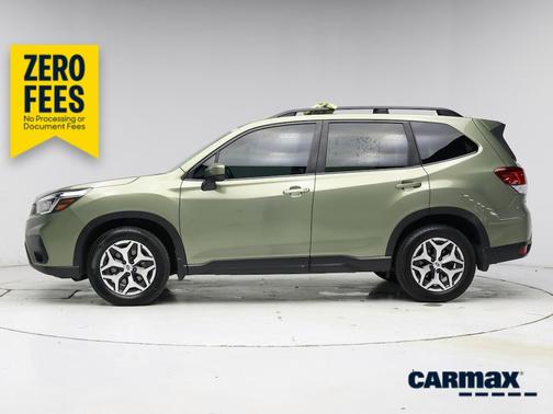 Green 2020 Subaru Forester Premium