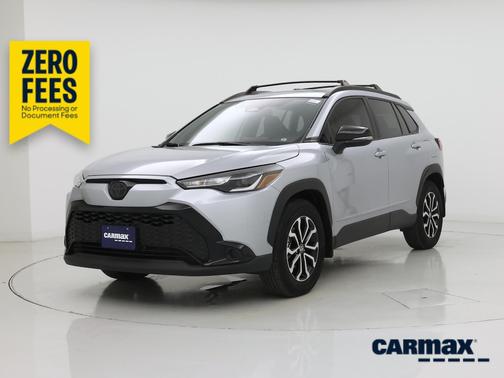 Silver 2025 Toyota Corolla Cross Hybrid SE