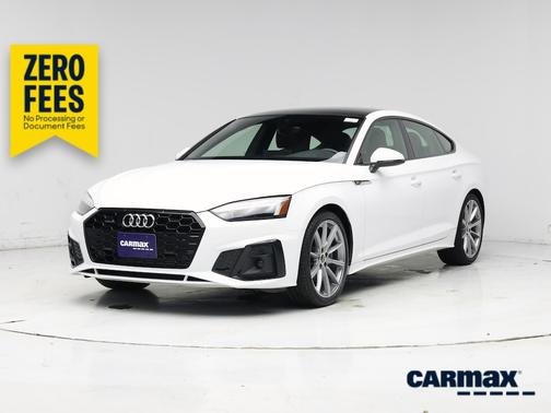 White 2025 Audi A5 Sportback S-Line Premium