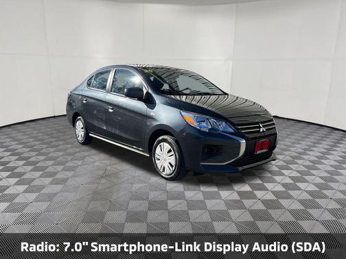 Graphite Gray Metallic 2024 Mitsubishi Mirage G4 ES