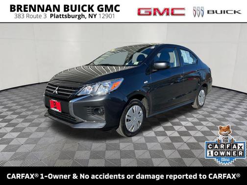 Graphite Gray Metallic 2024 Mitsubishi Mirage G4 ES