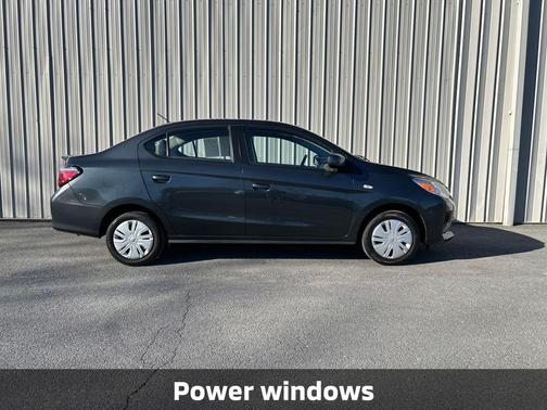 Graphite Gray Metallic 2024 Mitsubishi Mirage G4 ES
