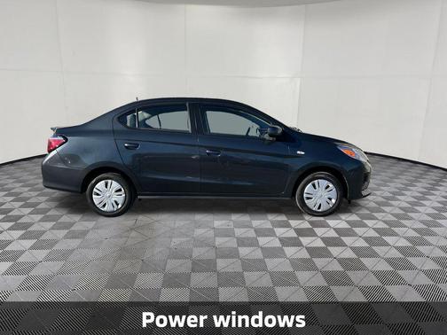 Graphite Gray Metallic 2024 Mitsubishi Mirage G4 ES