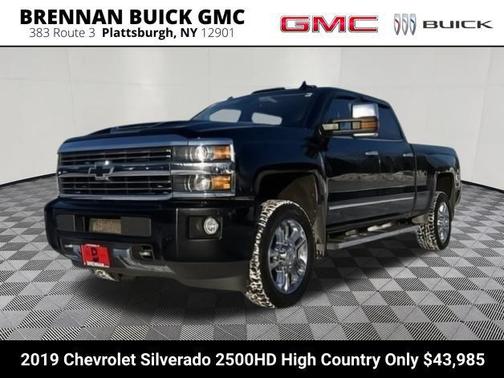 Black 2019 Chevrolet Silverado 2500 High Country