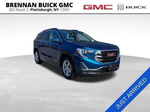 Blue Emerald Metallic 2021 GMC Terrain SLE
