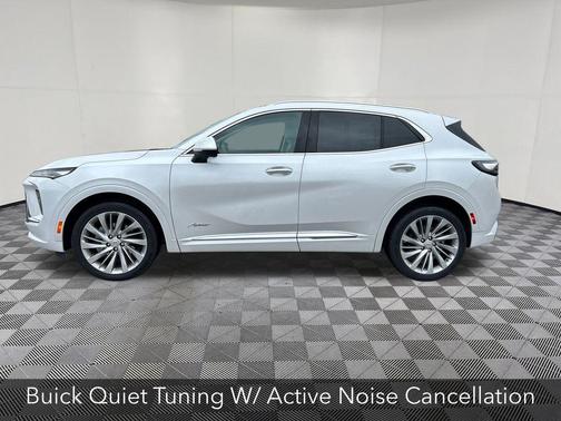 White Frost Tricoat 2025 Buick Envision Avenir AWD