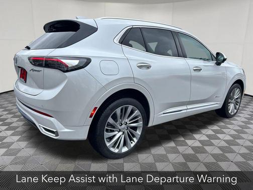 White Frost Tricoat 2025 Buick Envision Avenir AWD